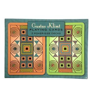 Gustav Klimt Playing Cards Double Deck Poker Size Pomegranate